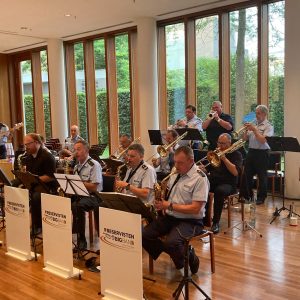 Die Reservisten Bigband Baden-Württemberg als musikalischer Repräsentant in Berlin